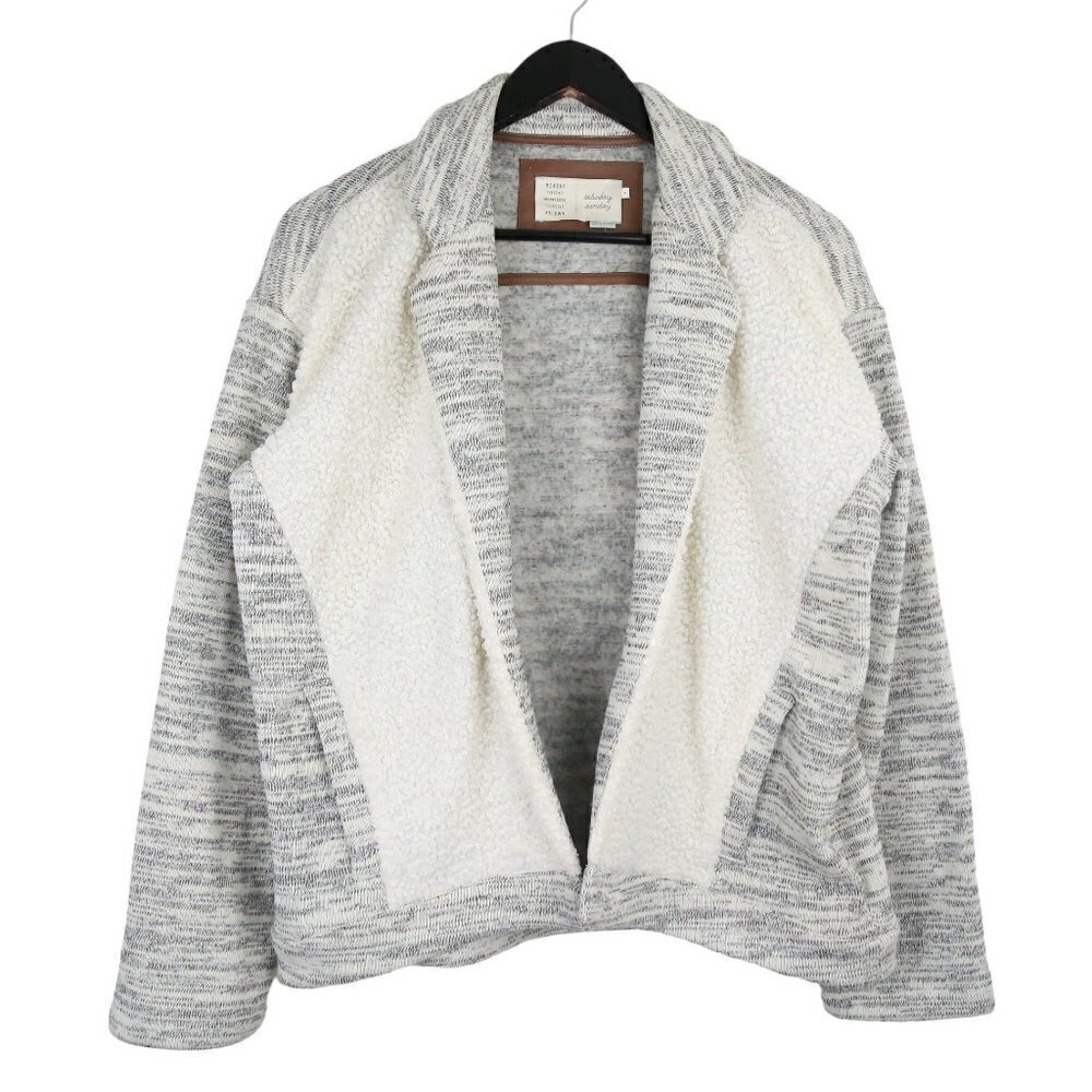 Saturday Sunday Women's Moelleux Collared Sherpa Jacket Size Medium